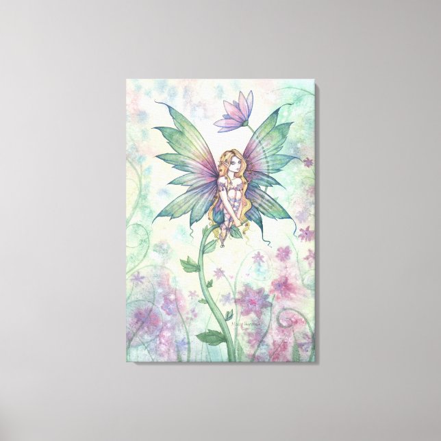 Toile Fée Fée de Jardin Mystique Imprimer (Recto)