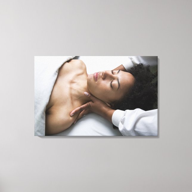 Toile Femme au spa (Recto)