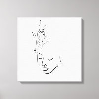 Femme Dame Visage Mannequin de Mode