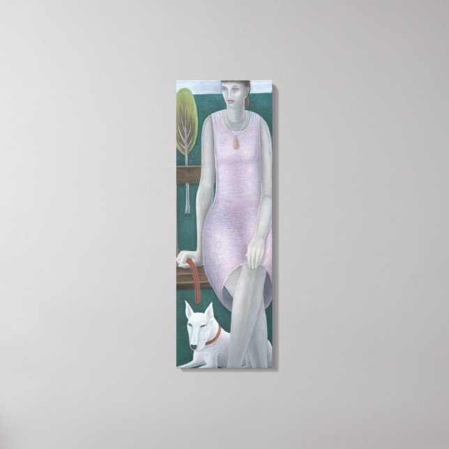 Toile Femme dans le parc 2006 (Recto)