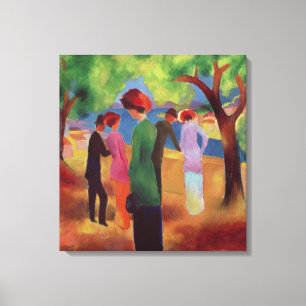 Toile Femme dans une veste verte, 1913