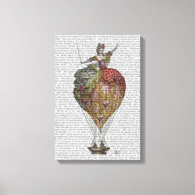 Toile Femme de ballon à air chaud (Recto)