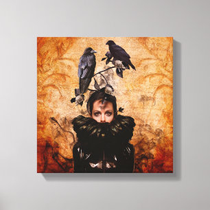 Toile Femme De Crow Dans Les Temps Modernes