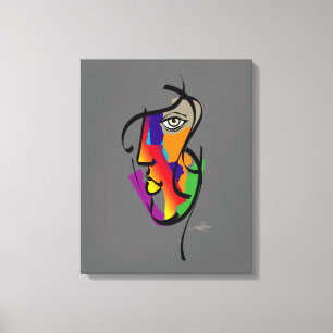 Toile Femme multiculturelle