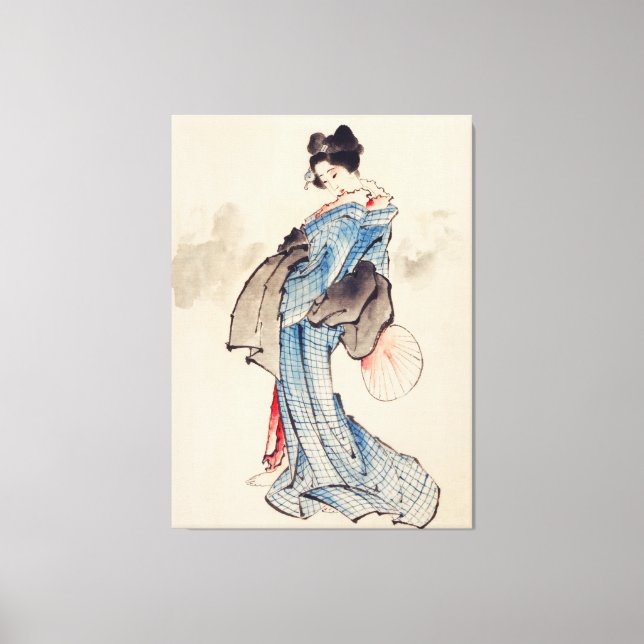 Toile Femme, Portrait De Pleine Longueur (Recto)