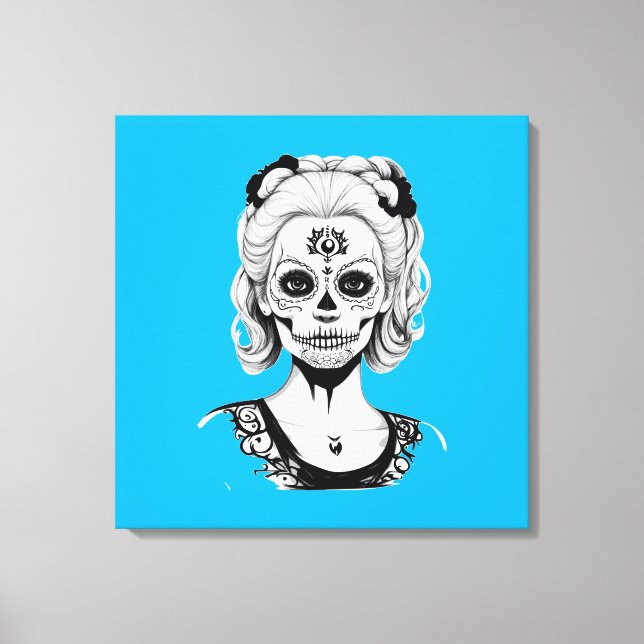 TOILE FEMME SKULLHEAD (Recto)