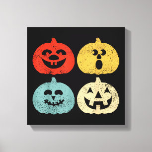 Toile Femmes, Hommes, Enfants de Halloween Vintage Citro