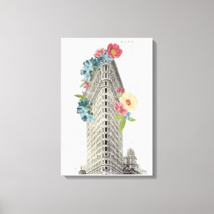 Toile Fer plat floral New York, NY
