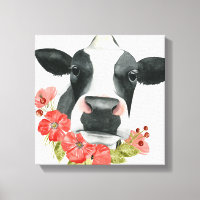 Ferme à pavot - Vache aux fleurs