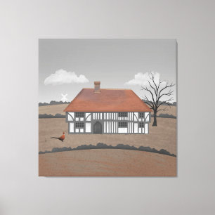 Toile Ferme aux faisans