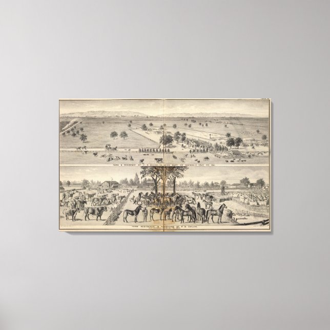 Toile Ferme de Chiles, Davisville (Recto)