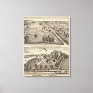 Toile Ferme de la prairie de Simmon, traitement d'eau de