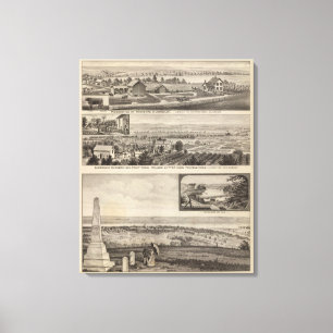 Toile Ferme du comté de Pottawatomie, Junction City, le
