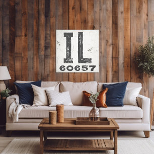 Toile Ferme Rustique State Code postal Illinois