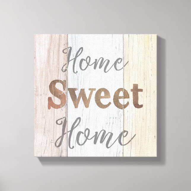 Toile Ferme VI | Maison Sweet Home (Recto)