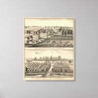 Fermes de G Ives, Oakland et A Wheeler, Pewaukee