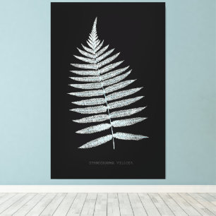 Toile Fern - Gymnogramma Villosa - Effet de rayons X - 0