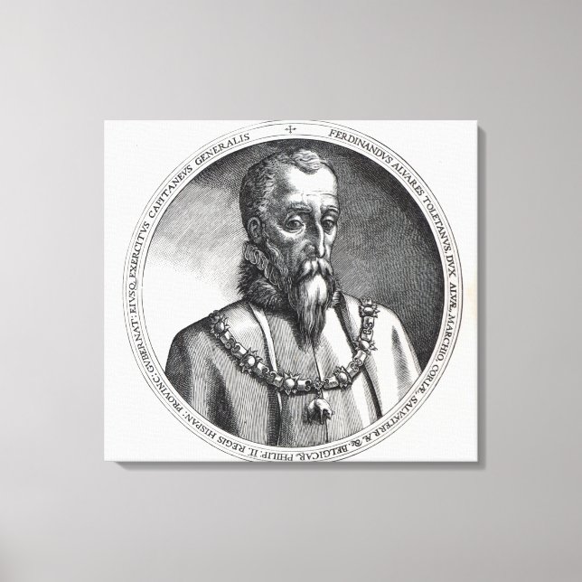 Toile Fernando Alvarez de Toledo, 3e duc d'Alba (Recto)
