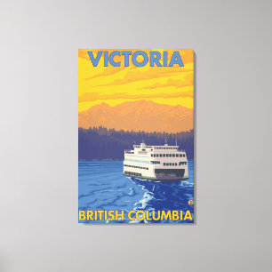 Toile Ferry et montagnes - Victoria, AVANT JÉSUS CHRIST