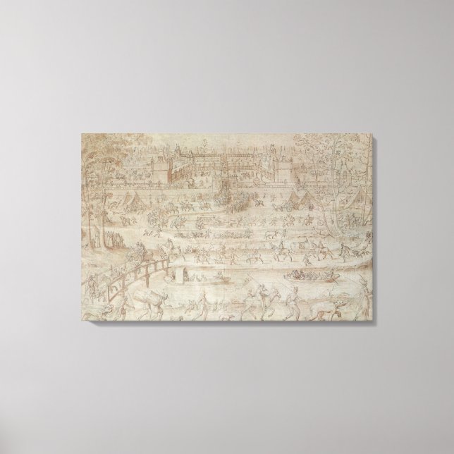 Toile Festival au Château d'Anet (Recto)