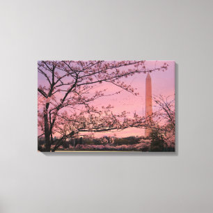 Toile Festival Cherry Blossom du Monument de Washington