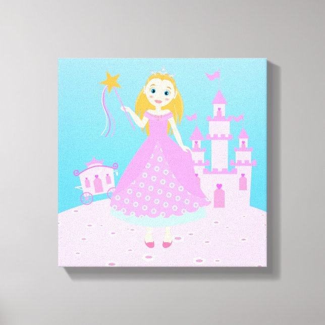 Toile Fête d'anniversaire de la princesse (Recto)