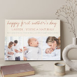 Toile Fête de la Première Mère Nom 3 Photo Cream<br><div class="desc">Créez votre propre toile photo de la Fête des mères à l'aide de 3 de vos photos préférées avec votre nouveau bébé. Le modèle est mis en place pour vous de modifier tout ou partie de la formulation qui se lit actuellement "heureux premier jour de mère [nom] - votre a...</div>
