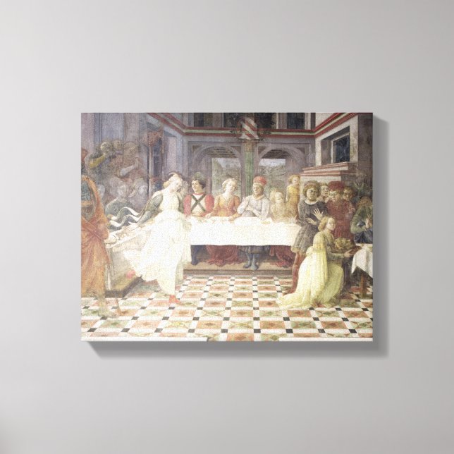 Toile Fête de l'Hérode (fresque) (voir aussi 60432) (Recto)