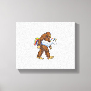 Toile Fête de Piscine Bigfoot Licorne Flotteur Drôle Sas