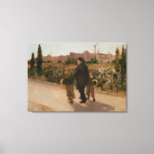 Toile Fête de toutes les âmes, c.1882