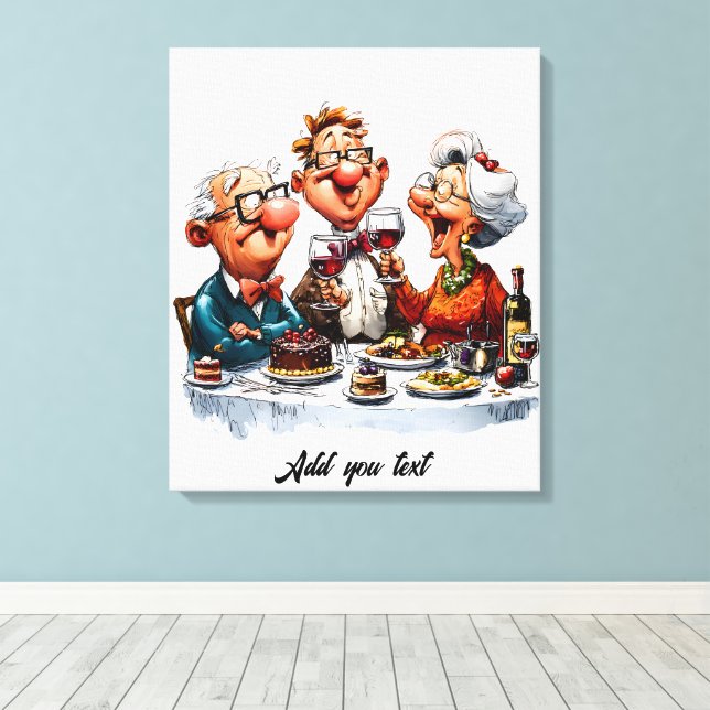 Toile Fête des aînés  (Insitu (Plancher de Bois))