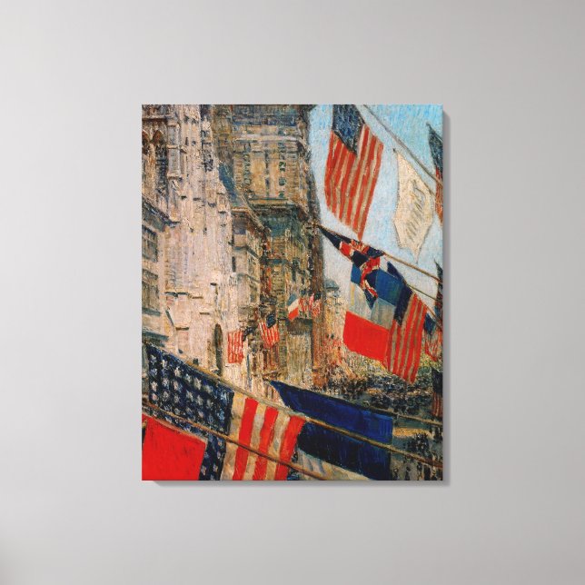 Toile Fête des Alliés, mai 1917 (Recto)