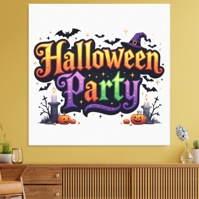 Toile Fête d'Halloween (Insitu(Salon))