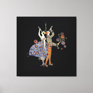 Toile Fête du vintage Art Nouveau WW1 Party