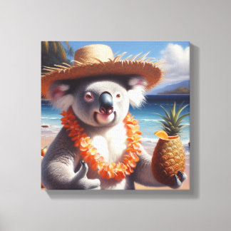Toile Fête Koala Luau