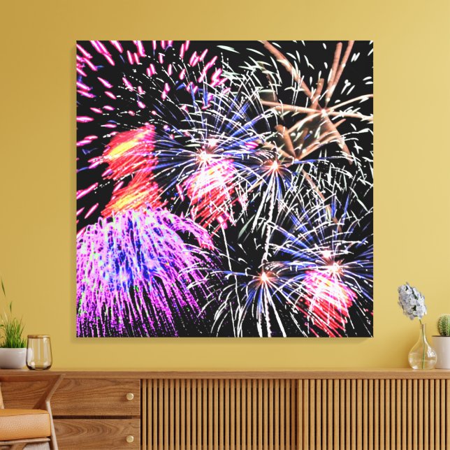 Toile Feu d'artifice (Insitu(Salon))