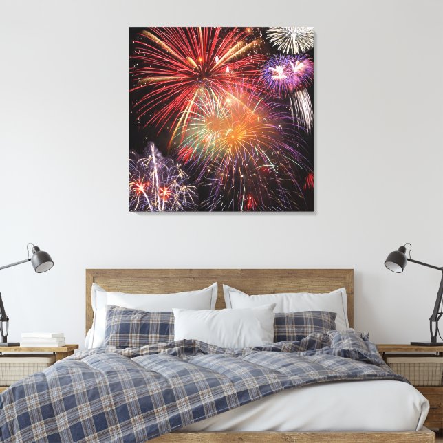 Toile Feu d'artifice final (Insitu(Chambre))