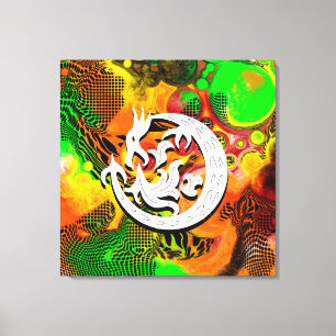 Toile Feu de dragon