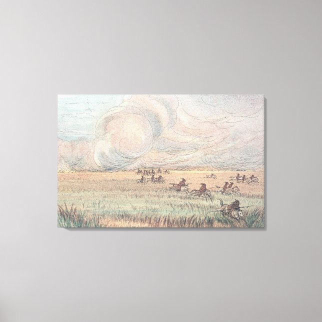 Toile Feu de prairie du Missouri (Recto)