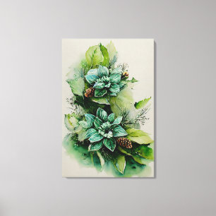 Toile feuil vert populaire