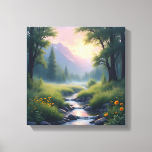 Toile Feuillage de Mountains Creek