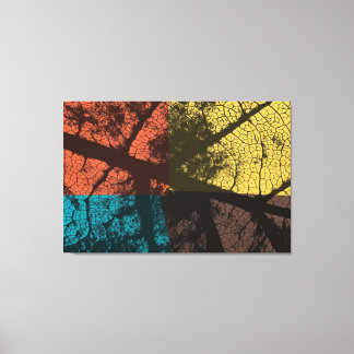 Toile Feuille d'art