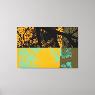 Toile Feuille d'art 2