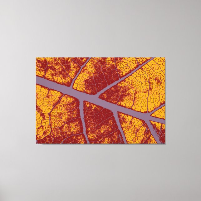 Toile Feuille d'art 3 (Recto)