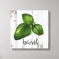 FEUILLE DE BASILIC Cuisine de ferme rustique en bo
