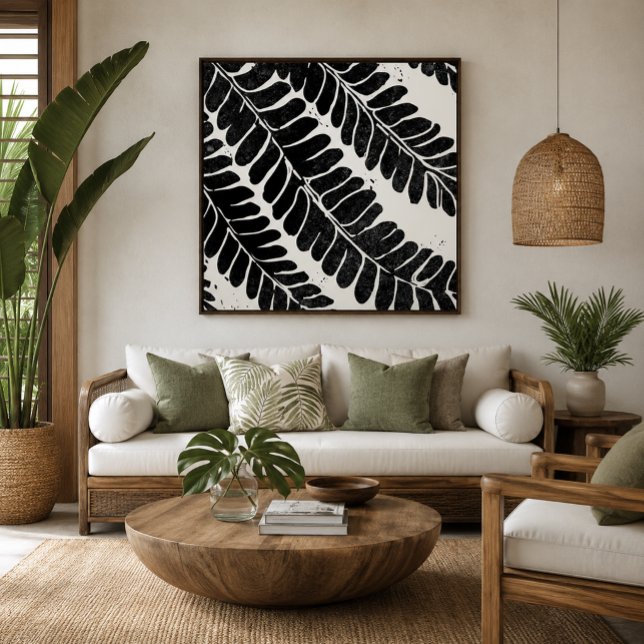 Toile Feuille de Leucaena Hawaiian Haole Koa (Créateur téléchargé)