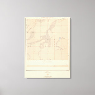 Toile Feuille détaillée XVII de géologie