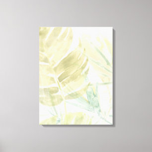 Toile Feuille tropical amorti