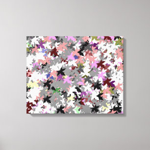 TOILE FEUILLES ARBRES