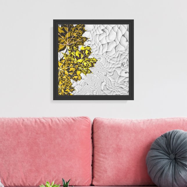 Toile Feuilles qui tombent (Insitu(Salon))